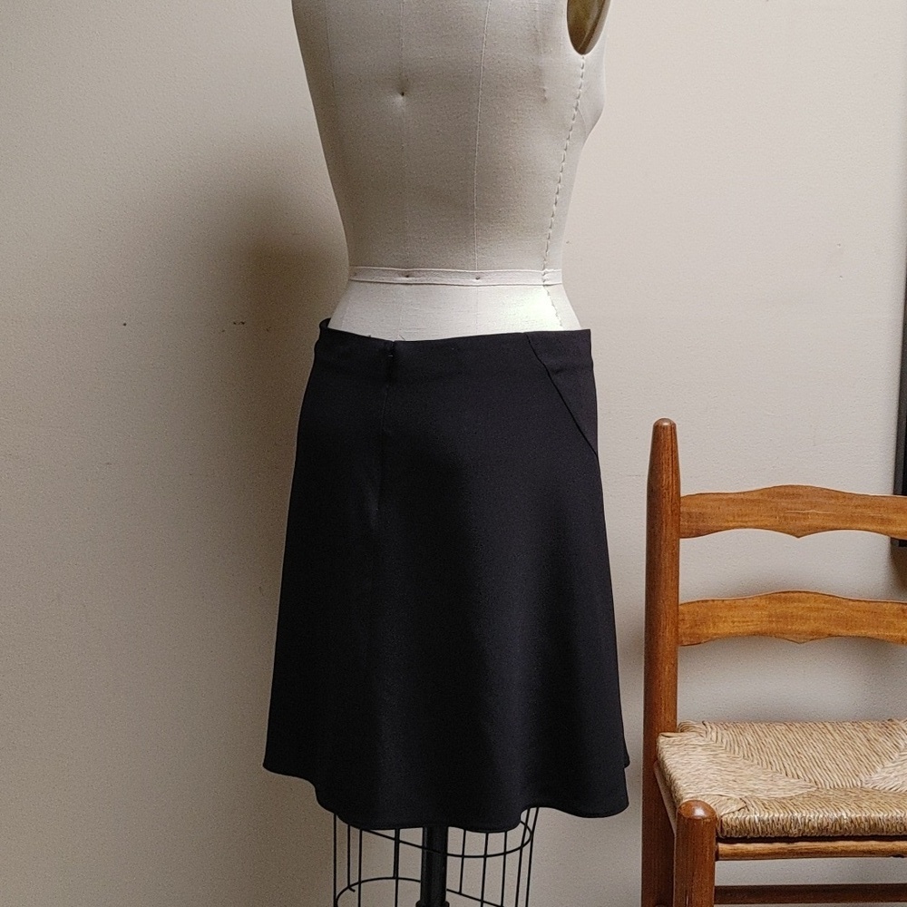 Stella McCartney Black Flare Knit Skirt. sz 42 - Picture 5 of 12